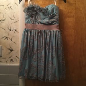 Blue Sparkly Party/Prom Dress